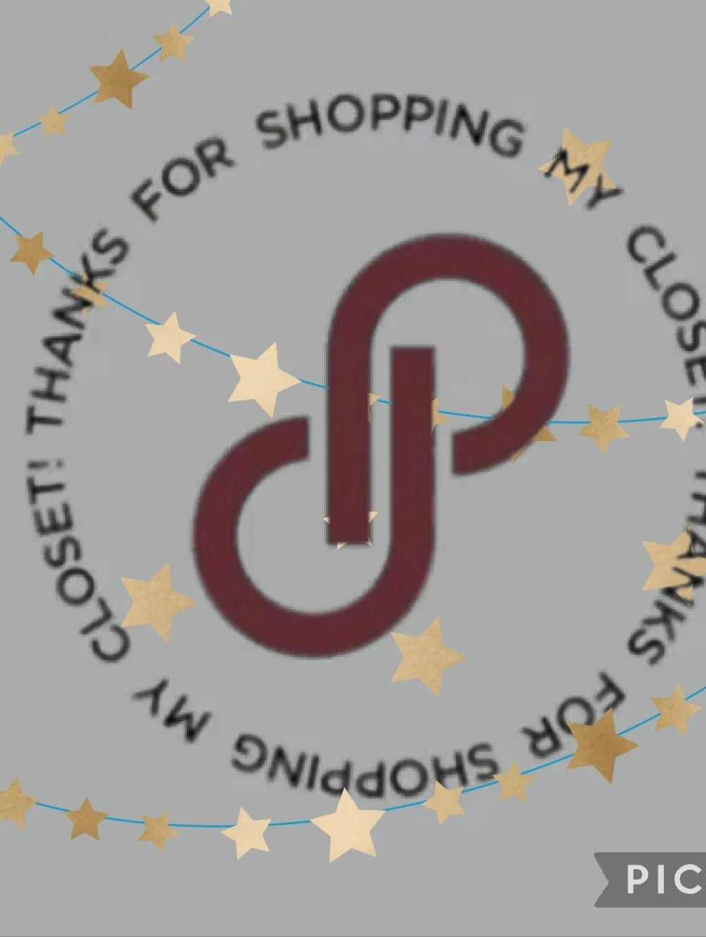 Tape Thank You Shipping and packaging Designer Logo Posh Office Unisex